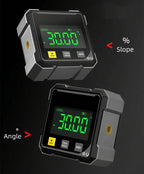 Digital Angle Finder with Magnetic Base and USB Rechargeable Battery All Vera Mart
