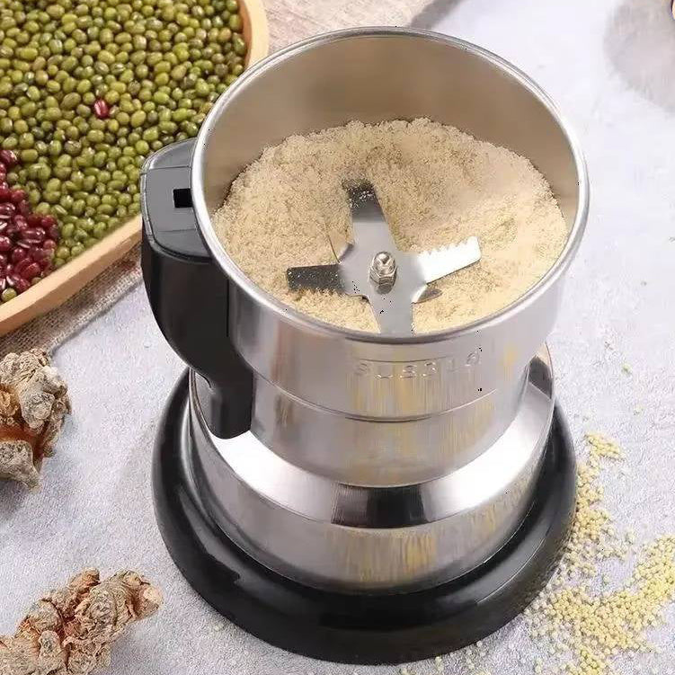 Electric Coffee Grinder with 400W Motor and Stainless Steel Chamber All Vera Mart