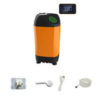 Outdoor Shower Pump with Digital Temperature Display and 90-Minute Battery All Vera Mart