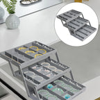 Foldable Drawer Organizer with Multiple Compartments and Vertical Storage All Vera Mart