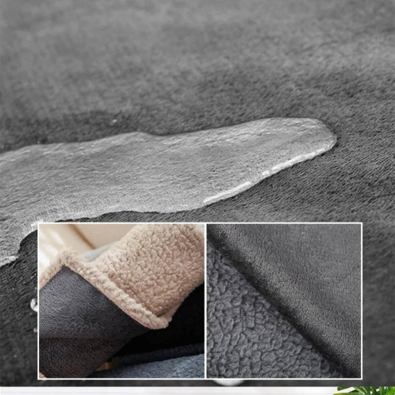 Waterproof Dog Blanket with Sherpa Fleece and Raised Edges for Furniture Protection All Vera Mart