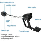 Metal Detector with Waterproof Coil and Dual Detection Modes, Adjustable Height All Vera Mart