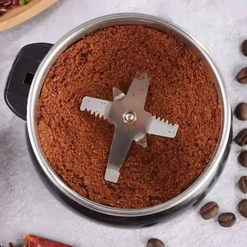 Electric Coffee Grinder with 400W Motor and Stainless Steel Chamber All Vera Mart
