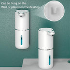Infrared Motion Sensor Soap Dispenser with USB Rechargeable Battery and IPX5 Splash Protection All Vera Mart