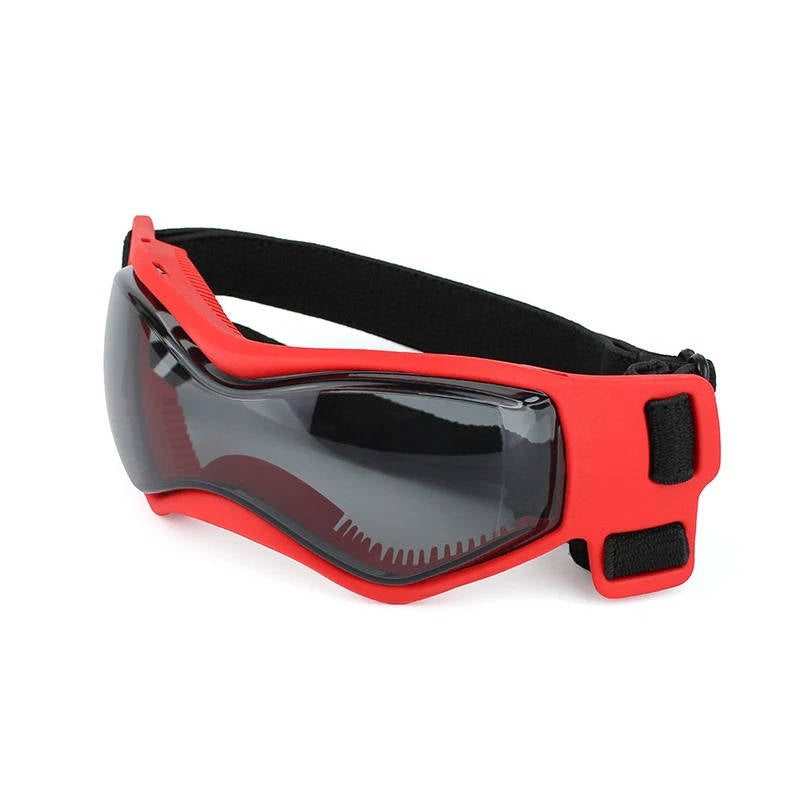Pet Eye Protection Goggles with Wraparound Lens and Adjustable Straps for Small Dogs All Vera Mart