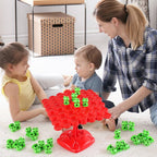 Balancing Frog Game with Number Cube and 50 Colorful Frogs All Vera Mart