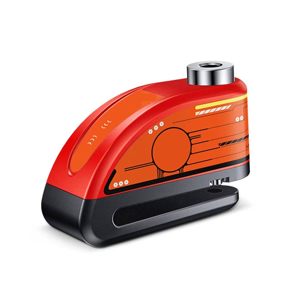 Brake Disc Lock with 120dB Motion Alarm and Reminder Cable All Vera Mart