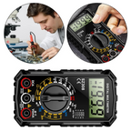 Digital Multimeter with Extended Test Probes and Continuity Buzzer All Vera Mart