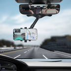 Rearview Mirror Phone Holder with 360 Rotation and Extendable Arm All Vera Mart