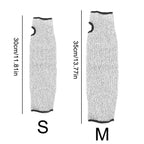 Forearm Protection Sleeves with Level 5 Cut Resistance and Breathable Weave All Vera Mart