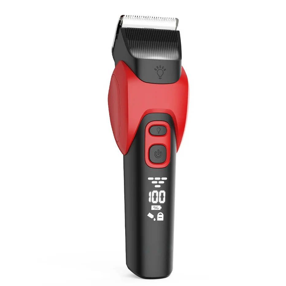 Quiet Dog Clipper with Titanium Ceramic Blades and 120-Minute Battery Life All Vera Mart