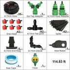 Automatic Drip Irrigation System with Adjustable Timer and Pressure Regulation All Vera Mart