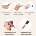 Electric Nail Drill with 8 Drill Bits and LED Display for Acrylic and Gel Nails All Vera Mart