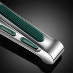 Stainless Steel Kitchen Tongs with Scalloped Grip Tips and Spring Loaded Mechanism All Vera Mart