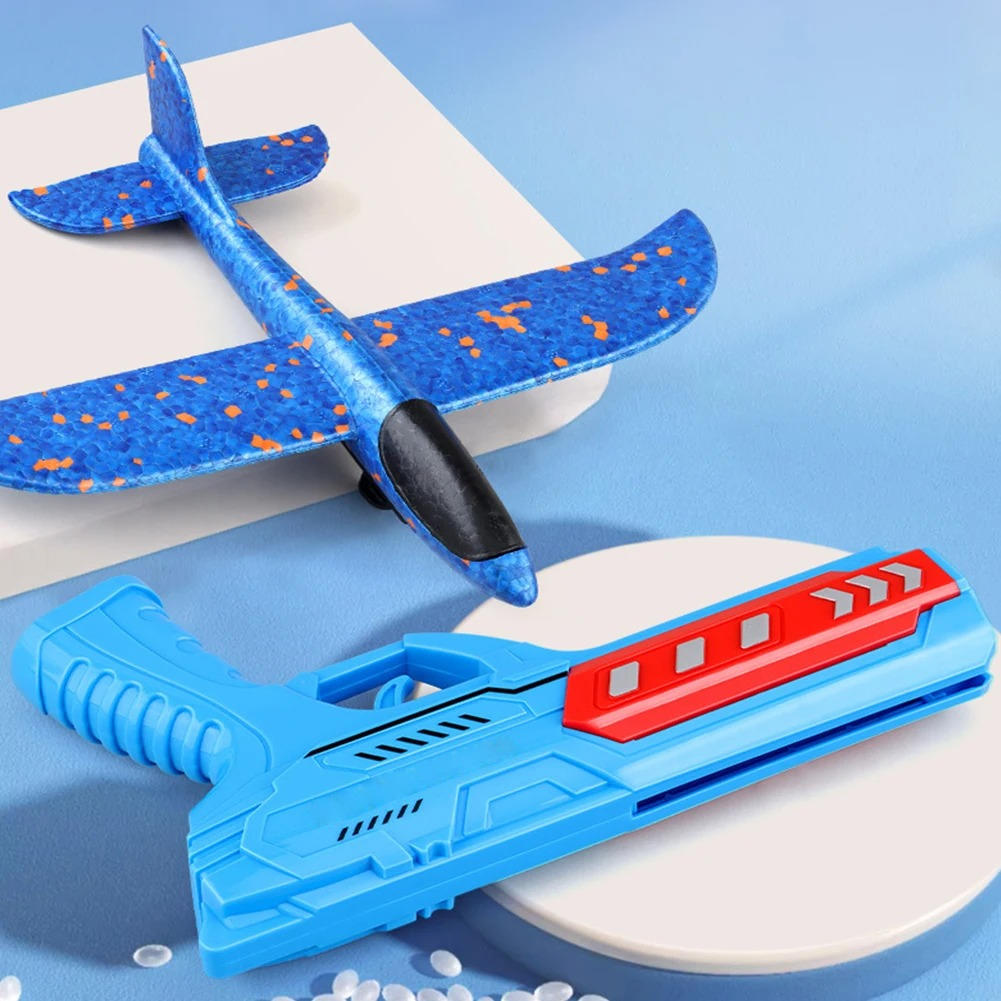 Foam Glider Plane with Catapult Launcher and Detachable Wings All Vera Mart