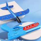 Foam Glider Plane with Catapult Launcher and Detachable Wings All Vera Mart