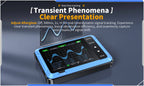 Oscilloscope with 2.8 inch LCD Display and Dual Signal Compatibility, 400V Range All Vera Mart