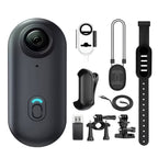 4K Wearable Camera with Magnetic Mount and 360-Degree Rotating Clip, 7 Accessories All Vera Mart