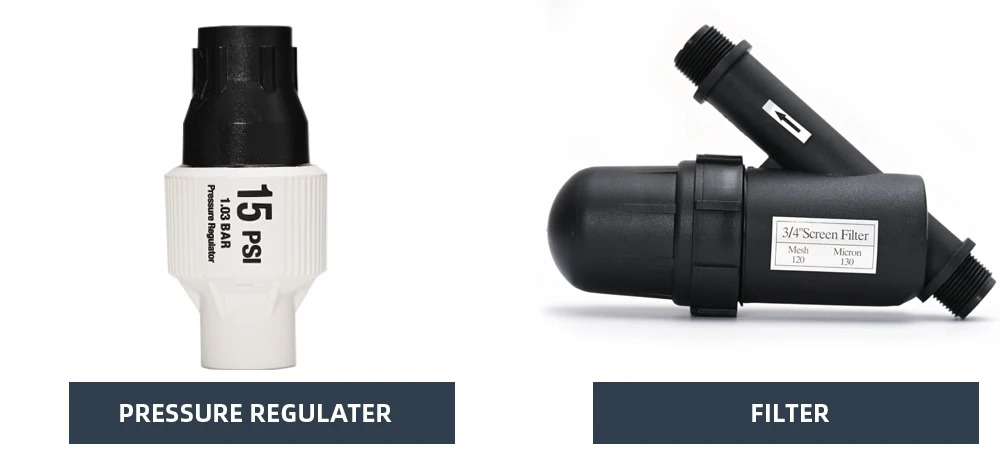 Automatic Drip Irrigation System with Adjustable Timer and Pressure Regulation All Vera Mart