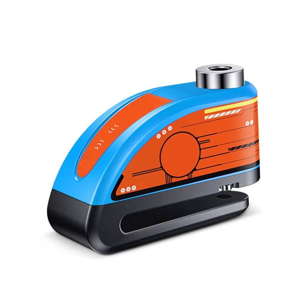 Brake Disc Lock with 120dB Motion Alarm and Reminder Cable All Vera Mart