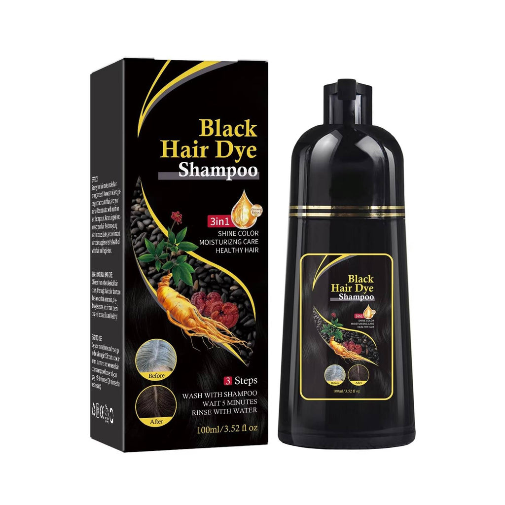 Gray Root Cover Shampoo with Plant Extracts and 10-Minute Application All Vera Mart