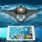 Smartphone-Controlled Underwater Drone with Live Video Camera and Gravity Sensor All Vera Mart