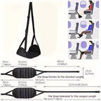 Foot Hammock with Adjustable Height and Dual Buckle System, 2-Pack All Vera Mart