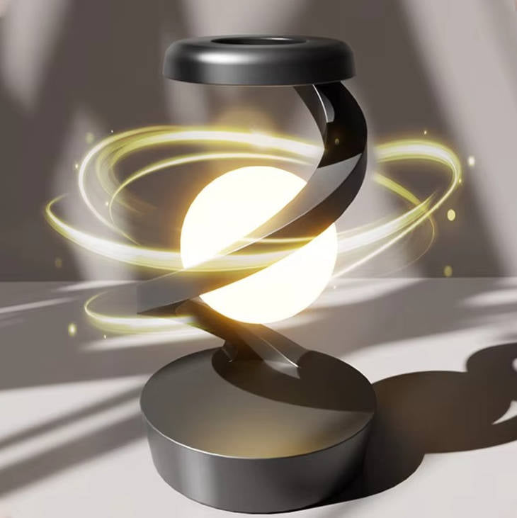 Floating Moon Sphere with Gesture Control and Wireless Charging Base All Vera Mart