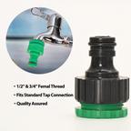 Automatic Drip Irrigation System with Adjustable Timer and Pressure Regulation All Vera Mart