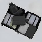 Packing Cubes Set with Mesh Panels and Compression Design, 7-Piece Travel Organizer All Vera Mart