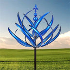 Tulip Wind Spinner with Powder Coated Iron Body and 360 Degree Rotation All Vera Mart