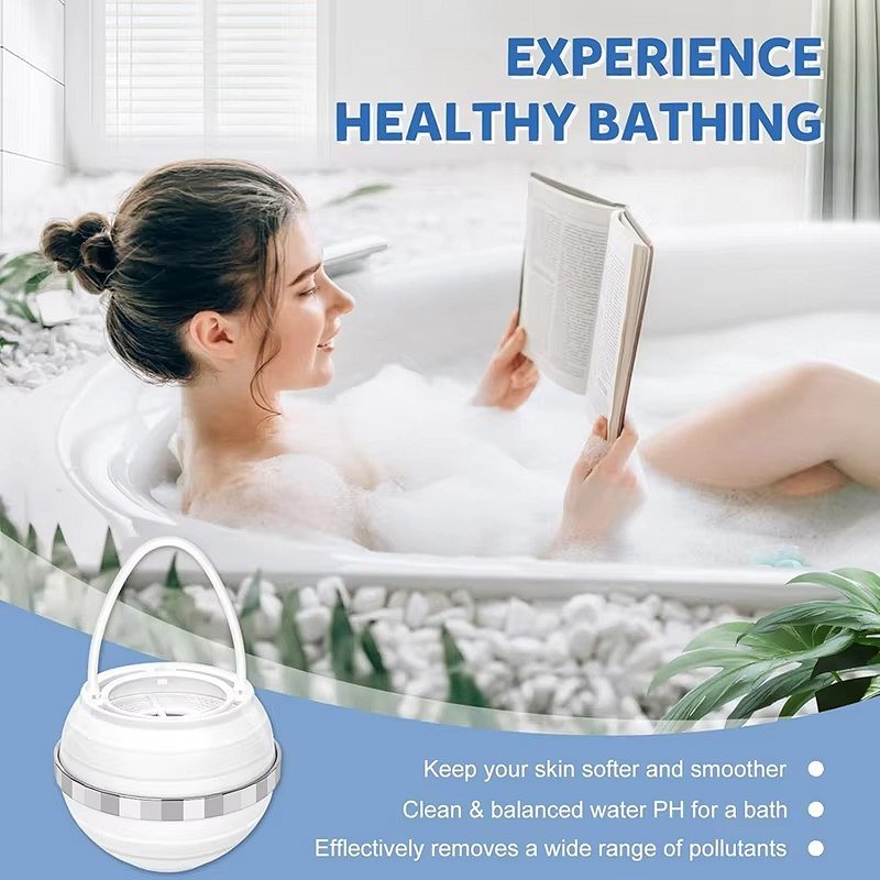 Tub Faucet Water Filter with Eight-Stage Filtration and Mineral Infusion All Vera Mart