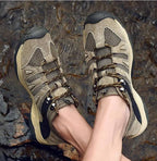 Women's Hiking Shoes with Waterproof Outer Layer and Cushioned Midsole, Breathable Tread All Vera Mart