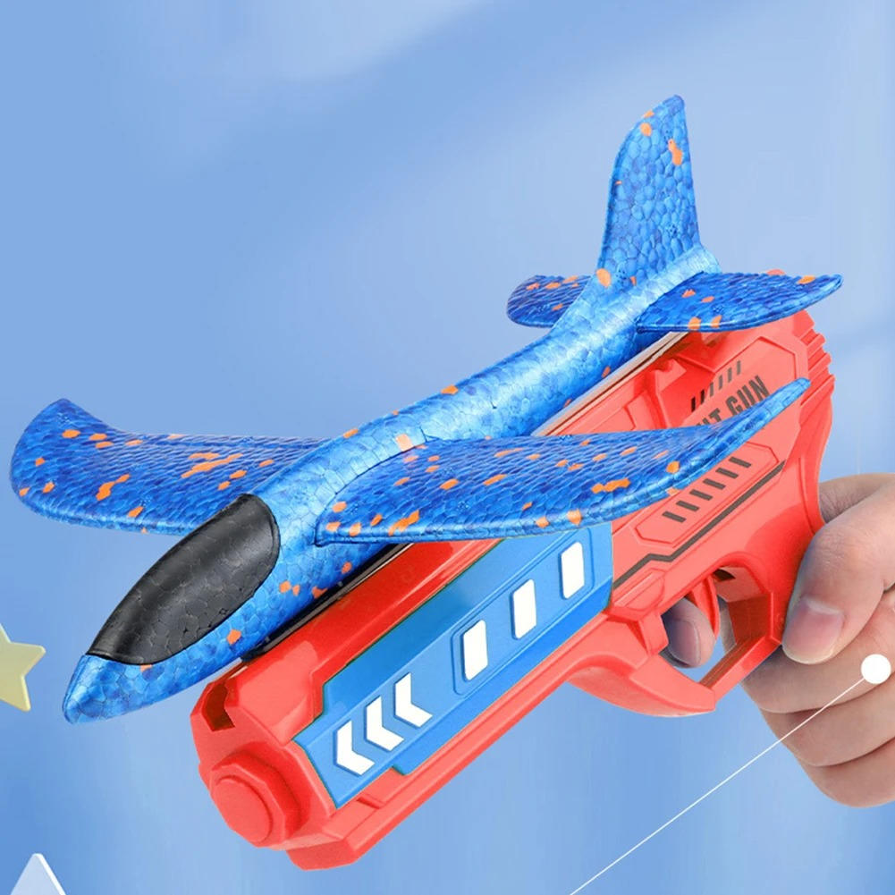 Foam Glider Plane with Catapult Launcher and Detachable Wings All Vera Mart