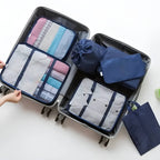 Packing Cubes Set with Mesh Panels and Compression Design, 7-Piece Travel Organizer All Vera Mart