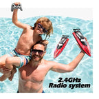 High Speed RC Boat with Twin Motors and 50 Meter Wireless Range for Kids All Vera Mart