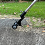 Manual Weed Roller with Adjustable Height Handle for Crevices All Vera Mart