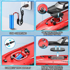 High Speed RC Boat with Twin Motors and 50 Meter Wireless Range for Kids All Vera Mart