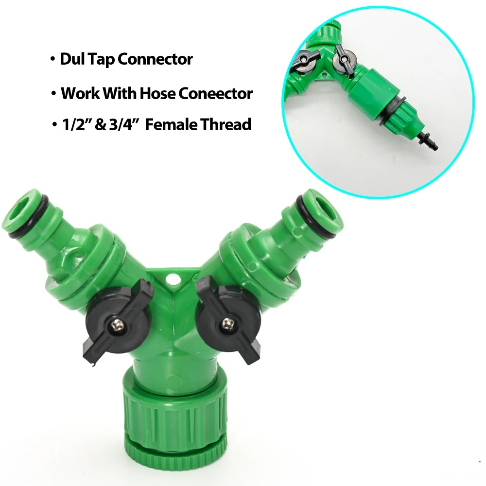Automatic Drip Irrigation System with Adjustable Timer and Pressure Regulation All Vera Mart