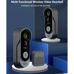Doorbell Camera with HD Wide-Angle Lens and Two-Way Audio, Rechargeable Battery All Vera Mart