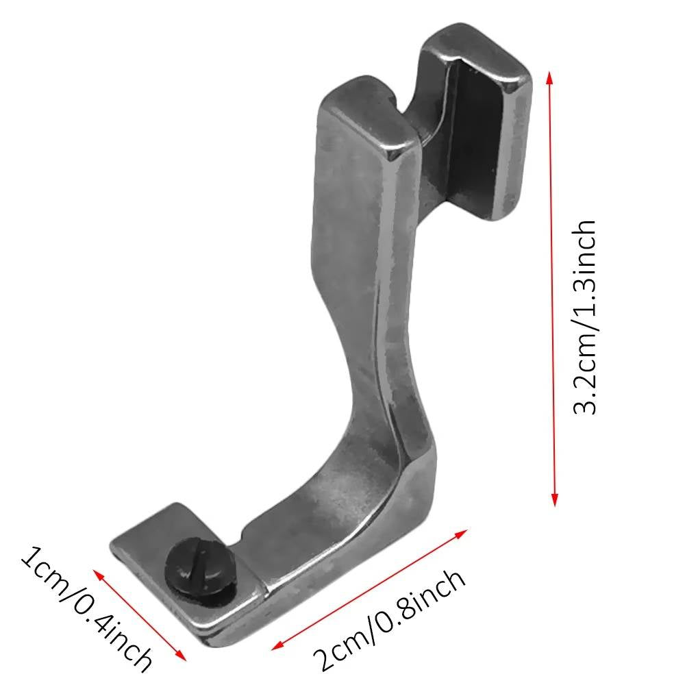 Adjustable Presser Foot for Hidden Zippers with Screw Width Control All Vera Mart