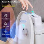Motion Sensor Toilet Flusher with Rechargeable Battery and Hand Wave Detection All Vera Mart