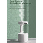 Compact Ultrasonic Humidifier with UV Filtration and Adjustable Mist, 27oz Tank All Vera Mart