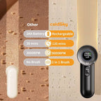 Rechargeable Fabric Shaver with Six Stainless Steel Blades and LED Display All Vera Mart