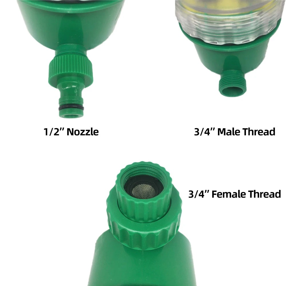Automatic Drip Irrigation System with Adjustable Timer and Pressure Regulation All Vera Mart