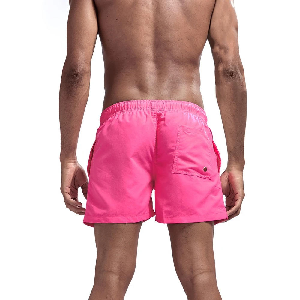 Men's Athletic Swim Trunks with Mesh Liner and Three Pockets, Quick Dry All Vera Mart