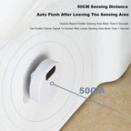 Motion Sensor Toilet Flusher with Rechargeable Battery and Hand Wave Detection All Vera Mart