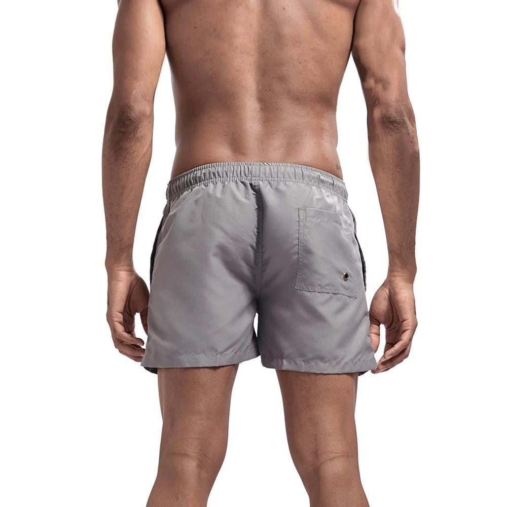 Men's Athletic Swim Trunks with Mesh Liner and Three Pockets, Quick Dry All Vera Mart