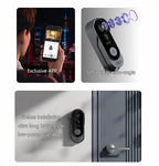Doorbell Camera with HD Wide-Angle Lens and Two-Way Audio, Rechargeable Battery All Vera Mart
