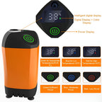 Outdoor Shower Pump with Digital Temperature Display and 90-Minute Battery All Vera Mart